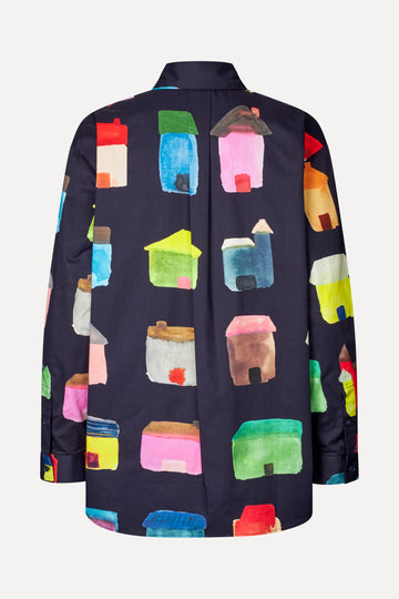 Stine Goya UK Pocket Oversized Shirt Top Refugios