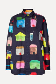 Stine Goya UK Pocket Oversized Shirt Top Refugios