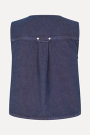 Stine Goya UK Pocket Vest Top Dusky / Dried Rose