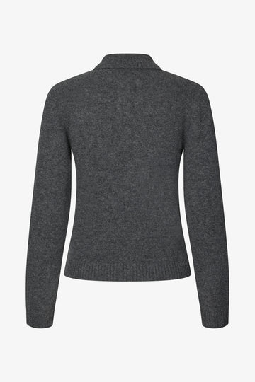 Stine Goya UK Polo Jumper Knit Tulle Flower