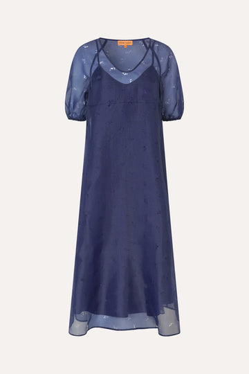 Stine Goya UK Puff Sleeve Long Dress Dress Ditzy Floral