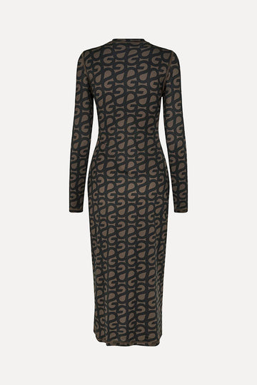 Stine Goya UK Pullover Long Sleeve Midi Dress Dress SG Logo