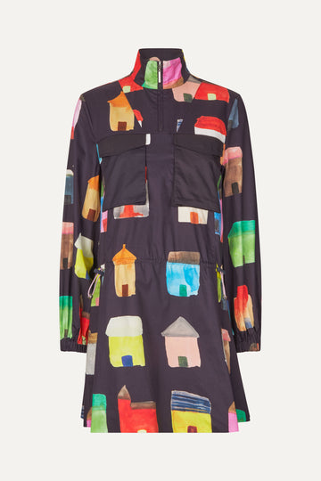 Stine Goya UK Pullover Parka Dress Dress Refugios