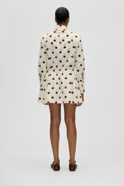 Stine Goya UK Pullover Parka Dress Dress Cherries