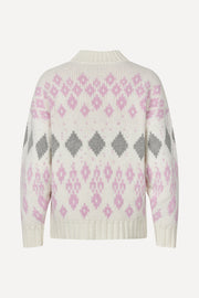 Stine Goya UK Quest Sweater Knit Beaded Fairisle