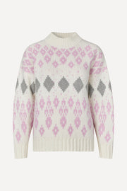 Stine Goya UK Quest Sweater Knit Beaded Fairisle