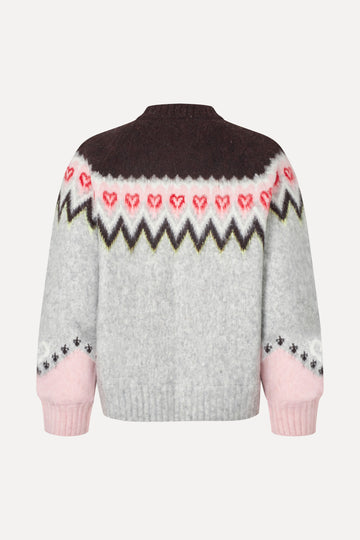 Stine Goya UK Raglan Bomber Jacket Jacket Fairisle