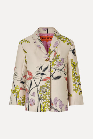 Stine Goya UK Relaxed Fit Blazer Jacket Mimosa
