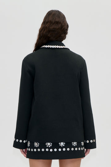 Stine Goya UK Relaxed Fit Jacket Jacket Buttoned Flowers