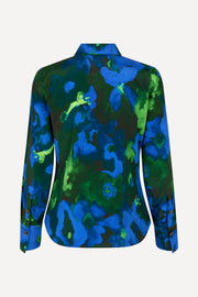 Stine Goya UK Rija Shirt Top Frosted Floral Night