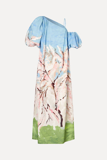 Stine Goya UK Romantic Long Dress Dress Cherry Blossom