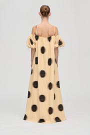 Stine Goya UK Romantic Volume Strap Dress Dress Dots in Motion