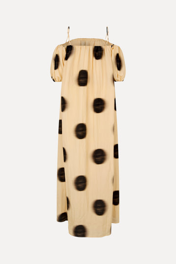 Stine Goya UK Romantic Volume Strap Dress Dress Dots in Motion