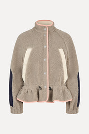 Stine Goya UK Dropped Shoulder Gathered Jacket Jacket Flint Gray