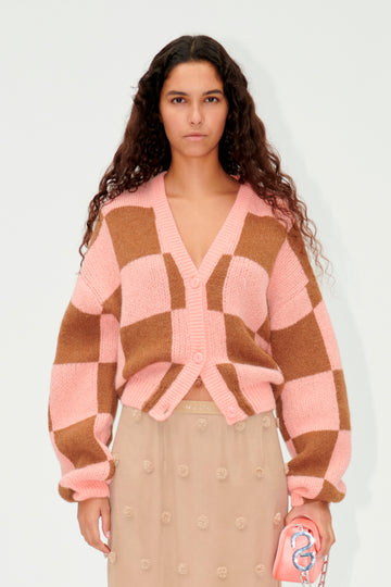 Stine Goya UK SGAmara Cardigan Knit Rosewood