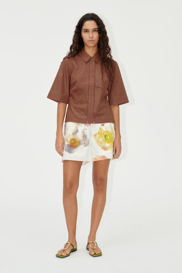 Stine Goya UK SGBarbra Shorts Shorts Pastel Poppies
