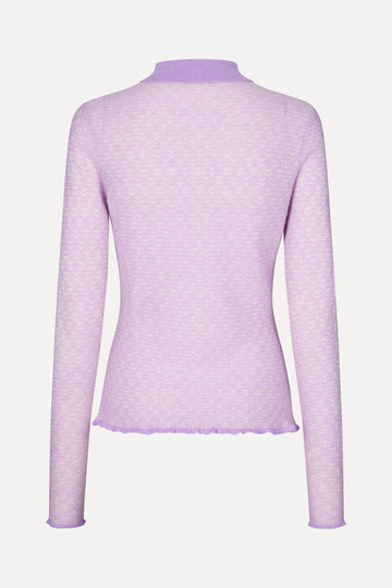Stine Goya UK SGBobbi Cardigan Knit Lavender