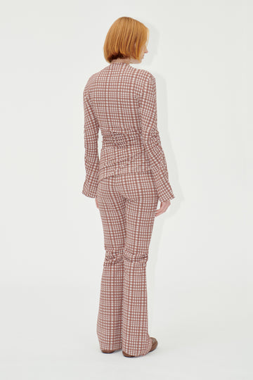 Stine Goya UK SGLenny Pants Pants Brown Check