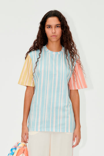 Stine Goya UK SGMargila T-shirt Top Summer Stripes
