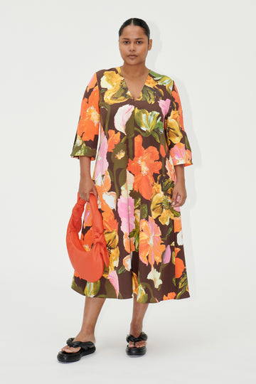 Stine Goya UK SGVic Dress Dress Summer Night Poppies