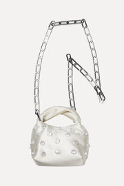 Stine Goya UK SGZiggy Micro Bag Accessories Embellished Pearl Satin