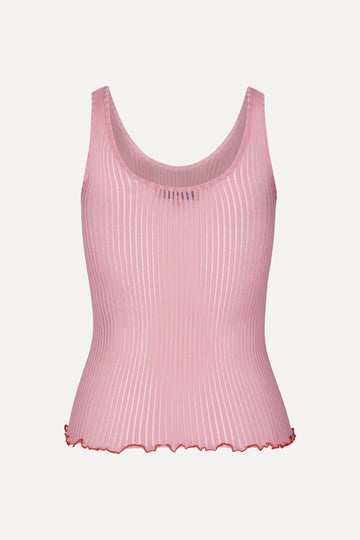 Stine Goya UK Scoopneck Tanktop Top Pink Nectar
