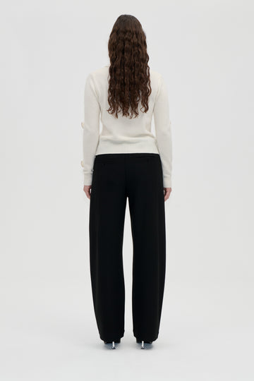 Stine Goya UK Sharp Pleat Pants Pants Black