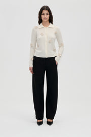 Stine Goya UK Sharp Pleat Pants Pants Black