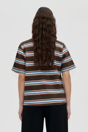 Stine Goya UK Short Sleeve T-Shirt Top Blue And Bold