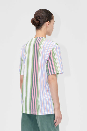 Stine Goya UK Short Sleeve T-Shirt Top Forest Stripe