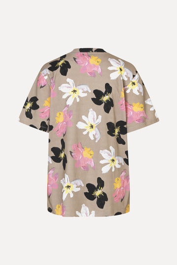 Stine Goya UK Short Sleeve T-Shirt Top Wild Flowers