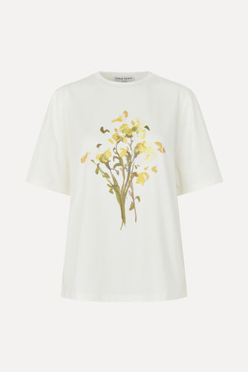 Stine Goya UK Short Sleeve T-Shirt Top Petunia Bouquet, A Clean Slate