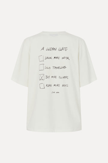 Stine Goya UK Short Sleeve T-Shirt Top Petunia Bouquet, A Clean Slate