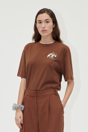 Stine Goya UK Short Sleeve T-shirt Top Colour Palette