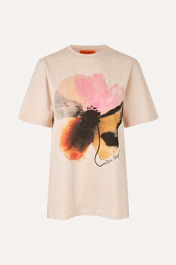 Stine Goya UK Short Sleeve T-shirt Top Pastel Petals