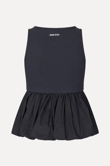 Stine Goya UK Sleeveless Balloon Top Top Deep Well