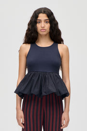 Stine Goya UK Sleeveless Balloon Top Top Deep Well