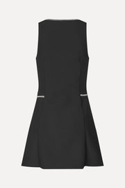 Stine Goya UK Sleeveless Button-Up Mini Dress Dress Black