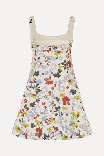 Stine Goya UK Sleeveless Fitted Waist Dress Dress Skyfall Flowers