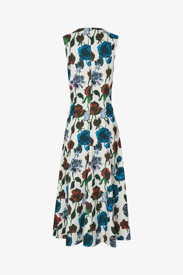 Stine Goya UK Sleeveless Gathered Midi Dress Dress Wallpaper