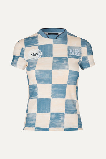 Stine Goya UK Slim T-Shirt Top Checks