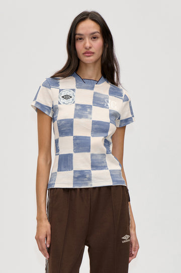 Stine Goya UK Slim T-Shirt Top Checks
