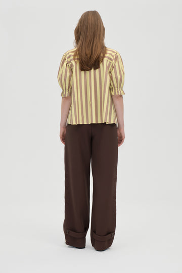 Stine Goya UK Smocked Gathered Top Top Equestrian Sun