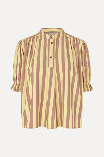 Stine Goya UK Smocked Gathered Top Top Equestrian Sun