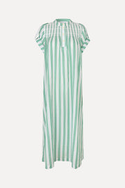 Stine Goya UK Smocked Tunic Long Dress Dress Smocked Stripes