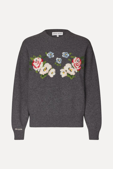 Stine Goya UK Storytelling Crewneck Sweater Knit The Floral Frame