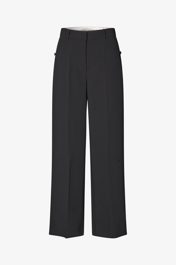 Stine Goya UK Straight Long Pants Pants Black