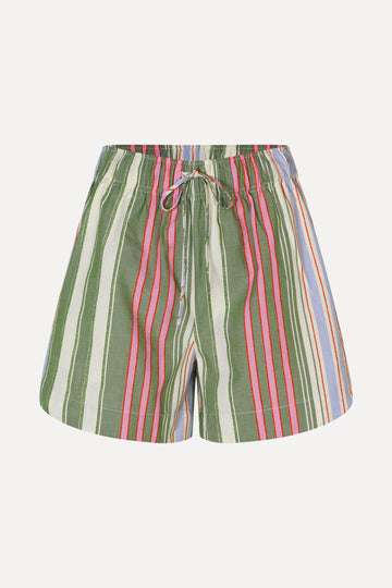 Stine Goya UK Structured Shorts Shorts Forest Stripe