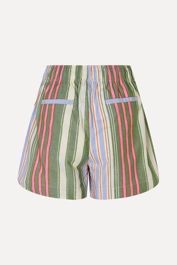 Stine Goya UK Structured Shorts Shorts Forest Stripe