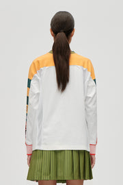 Stine Goya UK Sweatshirt Pullover Top Multi Colored Stripe